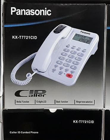 mini telfon: Stasionar telefon Simli, Yeni, Pulsuz çatdırılma — 7