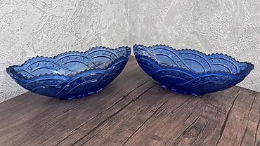 sufre: Tort və şiriniyyat qabı, rəng - Göy — 1
