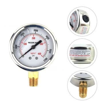 прибор: Manometr. Kod:70325 Həm 0-5700 PSİ, həm də 0-400 Kq.Sm2 də mövcud — 2