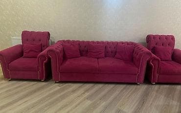 İşlənmiş, Divan, 2 kreslo lalafo.az -da İşlənmiş, Divan, 2 kreslo