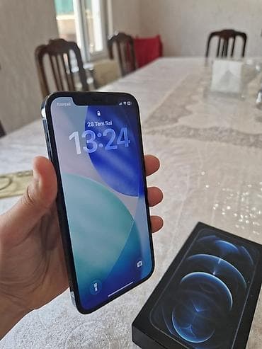 iphon 12 pro: IPhone 12 Pro, 128 GB, Pacific Blue, Face ID — 2
