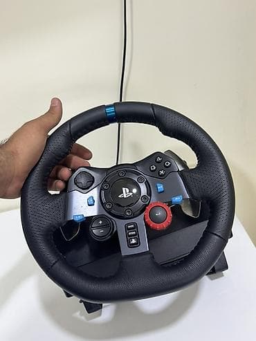 pad 7: PlayStation üçün yarış sükanı – Logitech G29 Driving Force İdiyal — 3
