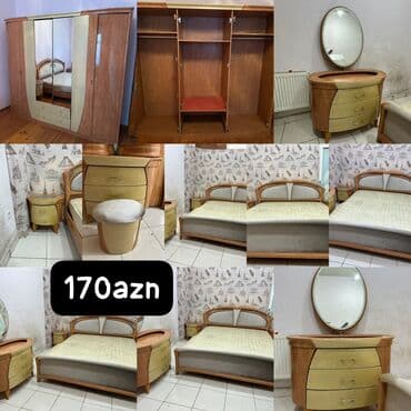 İkinəfərlik çarpayı, Dolab, Komod, Termo, İşlənmiş