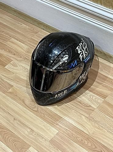 moto skuter: Axor L razmer,qiymetde cuzi endirim olacag Debilqe Kask Kaska — 3