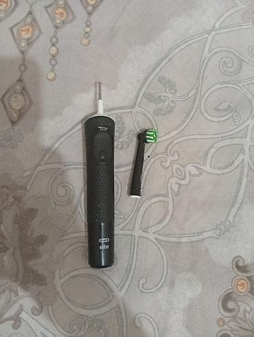 elektrikli kamin: Oral-B/Braun elektrik diş fırçası - Rəng: qara, rezinli sürüşməyən — 5