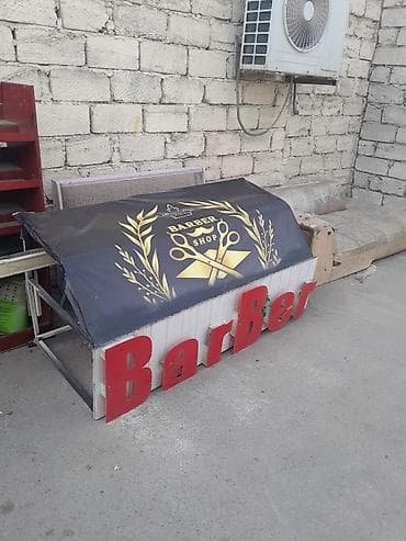 Оборудование для производства: Çadırlı reklam bərbər üçün — 1