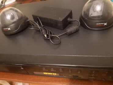 умный дом: Bu DVR təhlükəsizlik sistemi iki dome kamera ilə təchiz edilmişdir — 1