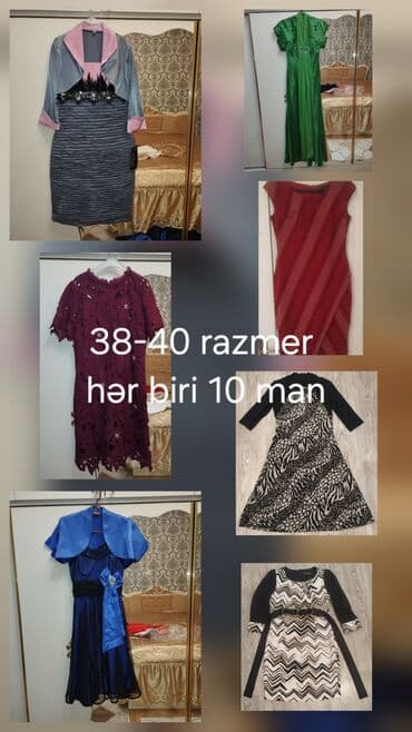 Razmerlər və qiymətlər müxtəlifdir