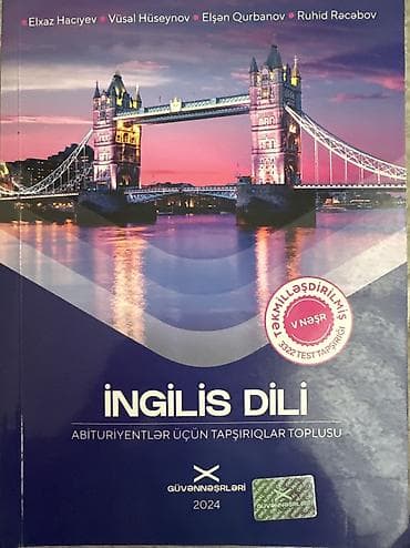 İngilis dili güven tapşırıqlar toplusu *tekmilleşdirilmiş * Yeni