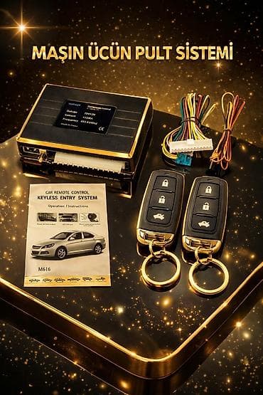 Maşın üçün Pult Sistemi – Keyless Entry (M616) Xüsusiyyətlər: -