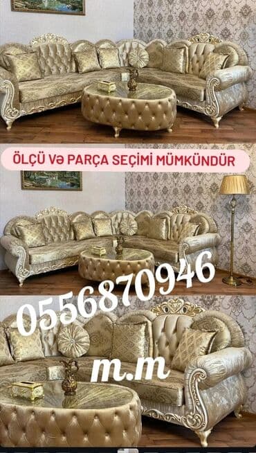 mətbəx ucun divan: Künc divan, Yeni, Açılan, Bazalı, Parça, Pulsuz çatdırılma — 8