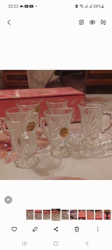 stekan nelbeki: Stəkanlar, rəng - Ağ — 1