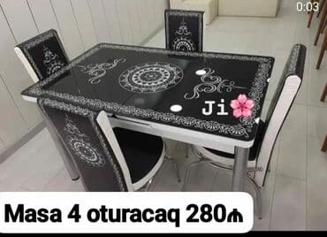 Masa və oturacaq dəstləri: Masa və oturacaq dəstləri — 17