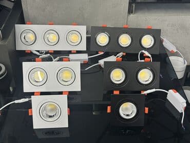 spot işıqlar qiyməti: Duroselli spot 4000k işıq rənginə sahib olan metal korpuslu, soyutmalı — 1