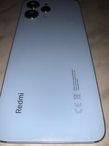 iphon 15 pro: Redmi 12, 256 GB, rəng - Mavi, Barmaq izi — 3