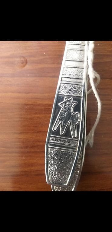 Mətbəx qaşıqları dəsti - Material: metal (gümüşü rəngli, paslanmayan — 2