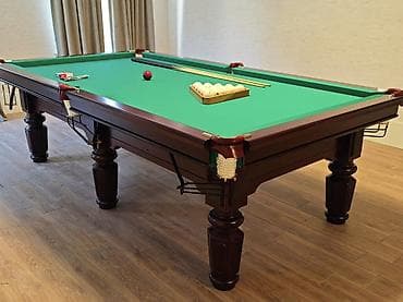 Спортивные игры: Rus və Amerkanka Mərmər Bilyard Masası – Premium Keyfiyyət Yüksək — 3