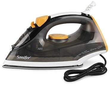 Sonifer buxarlı ütü - Seramik altlıq: Parça üzərində rahat sürüşür