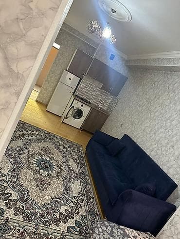 sabirabada kiraye ev: Studiyo tipli mənzil – mətbəx və qonaq otağı birgə planlaşdırılib ev — 1