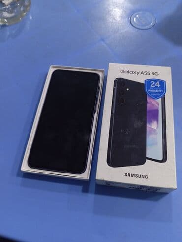 qaqa profil şəkilləri: Samsung Galaxy A55, 256 GB, rəng - Mavi, Zəmanət — 2