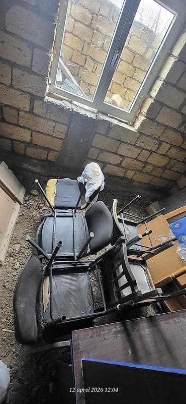 kant: Salam ofis stullari orta veziyyetde satilir 1eded 12m,qabaq stolu — 2