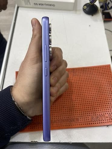 yaddas kart: Samsung Galaxy A54 5G, 256 GB, rəng - Bənövşəyi, İki sim kartlı — 5