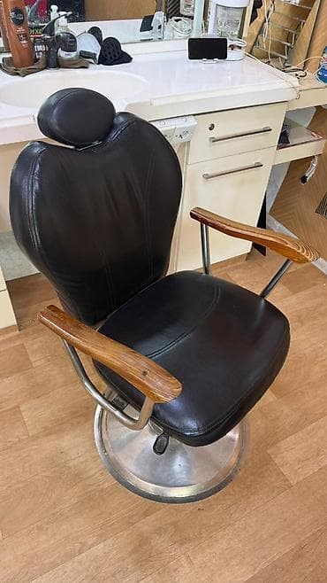 salon malları: Yeni Başlayanlar üçün ideal Berber kreslosu 150 Azn - Material: qara — 3