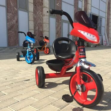 3 5 yaşlı uşaqlar üçün velosipedlər: Yeni Üç təkərli Uşaq velosipedi 12", Pulsuz çatdırılma — 3