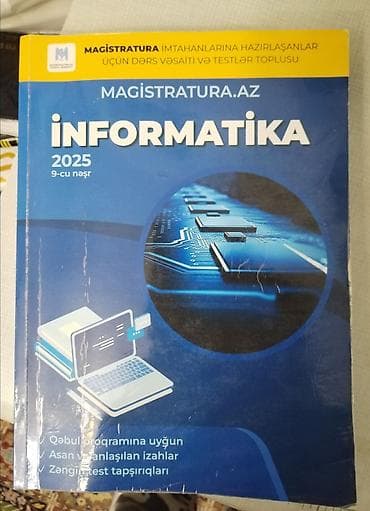Qeyd: Kitabdakı testlər sadə karandaşla işlənib. Yəni işlənmişdir — 2