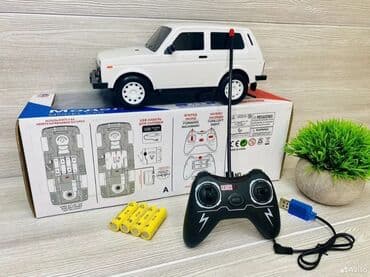 sleepy 4 nomre qiymeti: ● Oyuncaq Maşin Niva ● Zariyatqa ile işleyir ● Pultla idare olunur ● — 11