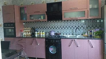 Mətbəx mebel dəsti – tam komplekt - Ümumi dizayn: düz xəttli, müasir