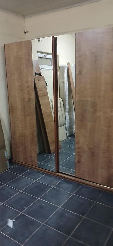 matras taxt: İkinəfərlik çarpayı, Termo, Dolab, 2 tumba, İşlənmiş — 3
