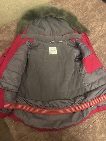 doona ikinci el: Okaïdi qız uşağı üçün qış gödəkçə - Rəng: çəhrayı (iç hissə boz) - — 3