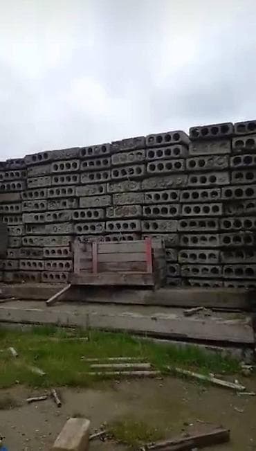 Beton panel Beton panellər İdeal Vəziyyətdə Beton Piltələrin Bakı və