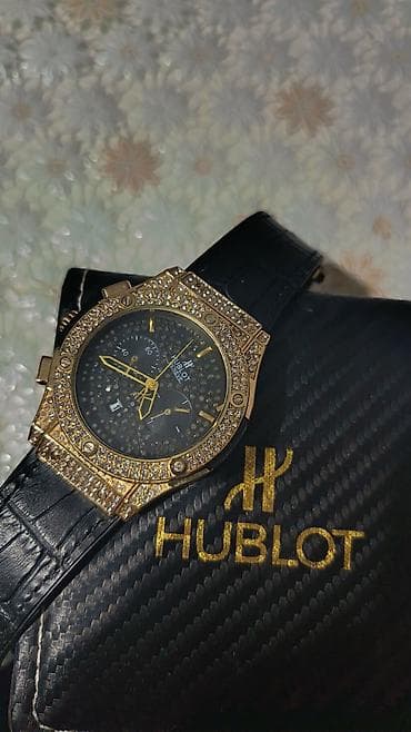 Qol saatı, Hublot, rəng - Qızılı