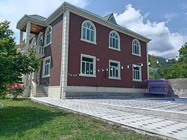 türkanda bağ evi satılır: 300 м², 4 комнаты, С бассейном, Канализация, Комби, Газ — 10