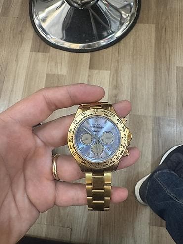 bilerzik: Qol saatı, Rolex, rəng - Qızılı — 4