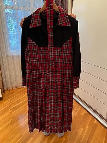 Asia: Qadın geyimləri dəsti 1) Firuzəyi rəngli don - Model: Uzun, beldən — 7