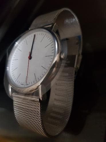 Çantalar: Qol saatı, rəng - Ağ — 4