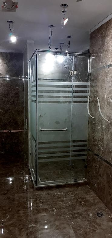 hamam dekoru: Yeni Üstü açıq kabina, Künc üçün, Pulsuz çatdırılma — 1