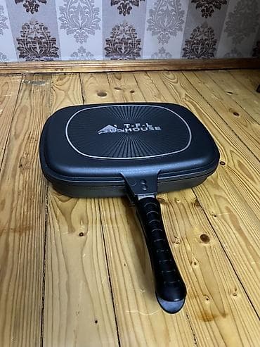 Tava, rəng - Qara, Antipriqar, 28 sm