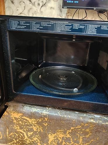 elden ring ps4: Mikrodalğalı soba Samsung, Ayrıca dayanan, Qril ilə, rəng - Qara — 4