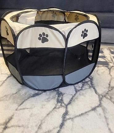 it pitpul: Daşına bilən ev heyvanları üçün oyun qəfəsi/çadır — 1