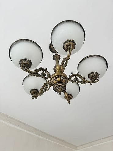 Pastel dəstləri: Çılçıraq, 5 lampa, Metal — 2