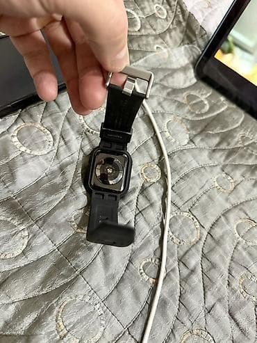 smart saat iphone: Smart saat, Apple, Sensor ekran, rəng - Qara — 2