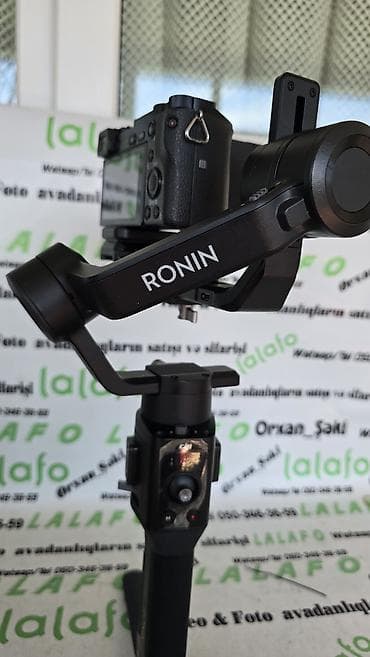 işlənmiş printer: DJI Ronin-SC üzərində Sony A6000 və sony 28-70 abiyektif lə tam — 2