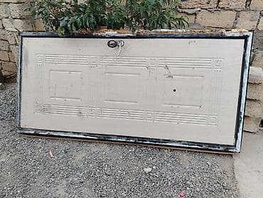 qapi: Metall qapı, tamamlı dəst - Material: polad/metal karkas, üzəri dekor — 3