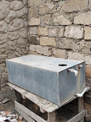 Sink üçün metal su çəni suyun dibi yosun baglamir gigiyenik cehetden