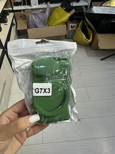 iphone 11 black: Məhsul: Canon PowerShot G7 X Mark III üçün silikon qoruyucu örtük — 1