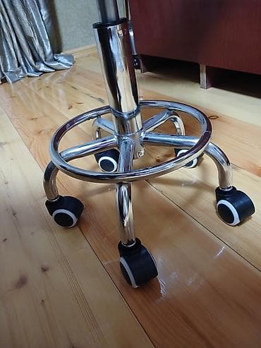 plastik dolab: Təkərli iş oturacağı – bel dayaqlı, hündürlüyü tənzimlənən - — 4